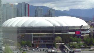 HD BC Place Stadium Deflation TimeLapse [upl. by Samaj]