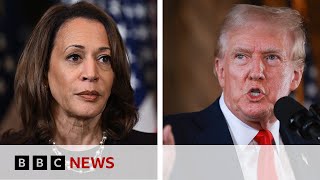 Donald Trump and Kamala Harris agree to debate US network ABC says  BBC News [upl. by Roht]