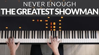 Never Enough  The Greatest Showman Loren Allred  Tutorial of my Piano Cover [upl. by Annahsad]