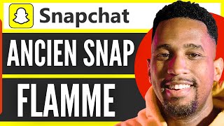 Comment Envoyer Un Ancien Snap Comme Flamme 2024 [upl. by Remy798]