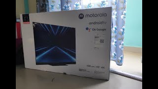 motorola revou tv 43 inch unboxing tamil Motorolarevou SAUHDMG 43SAUHDMG Motorola TV unboxig [upl. by Leora270]