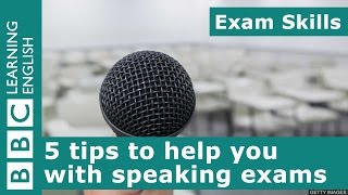 5 tips to help you with speaking exams Exam Skills [upl. by Suchta]