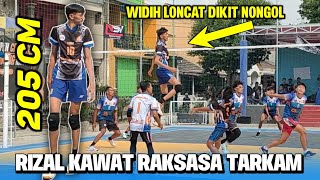 RAKSASA TARKAM RIZAL KAWAT LONCAT DIKIT NONGOL [upl. by Atiluap]