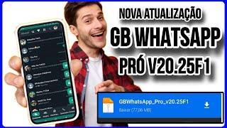 ✅RECEBA🙅🏻‍♂️NOVO GB WHATSAPP v2025F1 Junho 2024 COMO INSTALAR SEM BAN MODO ESPELHADO [upl. by Candide575]