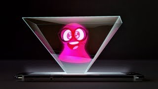 JAWDROPPING DIY HOLOGRAM PROJECTOR [upl. by Faxun]