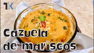 Cazuela de Mariscos  Recetas Ecuatorianas  Trejos Kitchen [upl. by Welles]