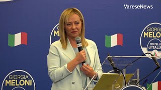 Elezioni Meloni quotItalia ha scelto noi abbiamo fatto limpossibilequot [upl. by Silvia]