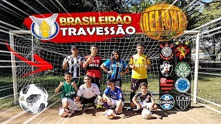 CAMPEONATO BRASILEIRO DO TRAVESSÃO 2018 MAIOR DESAFIO DE FUTEBOL DO YOUTUBE  QUARTAS DE FINAL 01 [upl. by Gulick171]