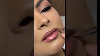 ombre shade kaise banaye lipstick se shades lipsticklover lipstick ombre shortsvideo makeup [upl. by Dnalkrik]