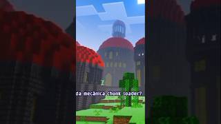 Chunk loader no Minecraft bedrock☠️minecraft minecraftshorts minecraftideias [upl. by Aretahs]