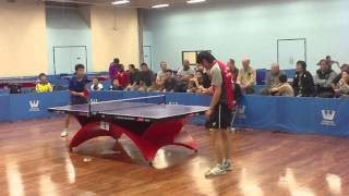 Westchester Table Tennis Center  September Open Singles Final 2012 [upl. by Leyes]