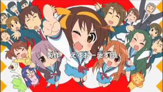 The Melancholy of Haruhi Suzumiyachan OP Full [upl. by Annav]