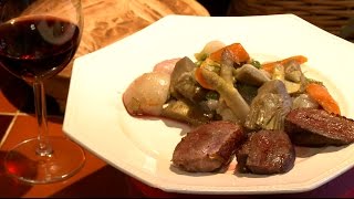 Recette  magret de canard et légumes primeurs  Météo à la carte [upl. by Herc941]