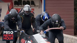 Jamaicas bobsled team qualifies for Winter Olympics for the first time in 24 years [upl. by Lebasi]