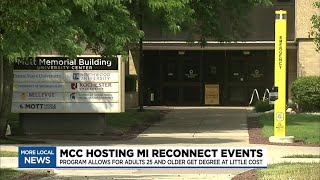 Mott Community College hosts ‘Reconnect on Campus’ event for adults [upl. by Rases]