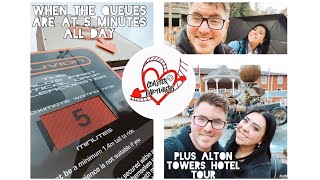 Alton Towers Vlog March 2023  The Day of the Fives [upl. by Ailla254]