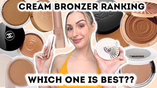 CREAM BRONZER RANKING 😎  ULTIMATE SWATCH amp COMPARISON GUIDE [upl. by Lennahc]