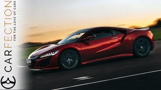 Honda NSX vs BMW i8 Hybrid Supercar Showdown  Carfection [upl. by Giovanni]