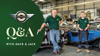 Answering Your Questions QampA With Dave amp Jack  Mathewsons Classic Cars [upl. by Neill708]