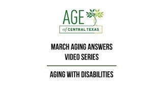 March Aging Answers Video Series [upl. by Yalcrab]