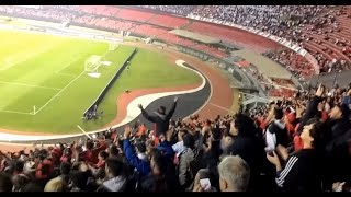 Hinchada Sabalera en el Morumbi  Sao Paulo 01 Colón  Sudamericana 2018 [upl. by Moorish]