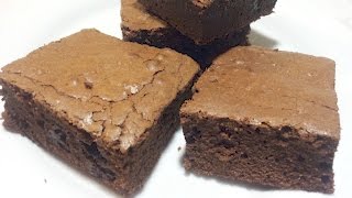 Brownie Facile Sans Beurre [upl. by Hinch]