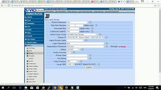 Creating Agents account and Softphone on vicidial [upl. by Nolat]