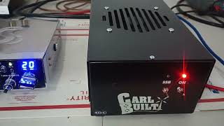 Carl Built 400hd with ssb mobile amp for customer [upl. by Stephanus]