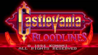 Castlevania Bloodlines 11 Stage 5 Extended [upl. by Millie]