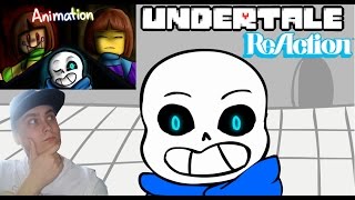 Megalomaniac  Undertale Animation Glitchtale 1REACTION [upl. by Atiniv]