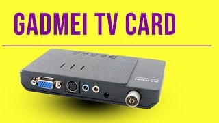 Gadmei Tv card unboxing and review  convert LCD monitor to TV monitor  Watch Fox News Live [upl. by Aciemaj]