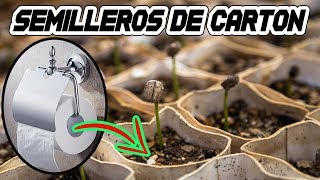 🔴🔴 CóMo Hacer Un SEMILERO CASERO  Almácigos caseros  Semilleros de tomates y piminetos [upl. by Quigley]