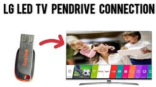 LG LED TV PENDRIVE CONNECTION [upl. by Alleciram]