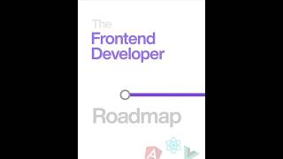 The Frontend Developer Roadmap webdeveloper frontenddevelopment music 2024 lovecoders trending [upl. by Gillian]