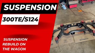 Suspension Rebuild on my old Mercedes Wagon Part 1 [upl. by Concordia]