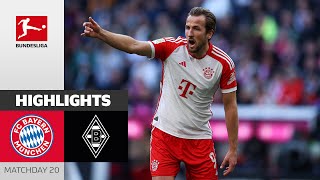 Bayern Turn The Game Around  FC Bayern  Borussia Mgladbach 31  Highlights  MD 20 – Bundesliga [upl. by Eigroeg]