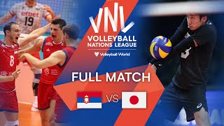 🇷🇸 SRB vs 🇯🇵 JPN  Full Match  Men’s Preliminary Phase Match  VNL 2019 [upl. by Ativet]