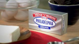 New York Style Cheesecake Recipe  PHILADELPHIA Cream Cheese [upl. by Halilahk]