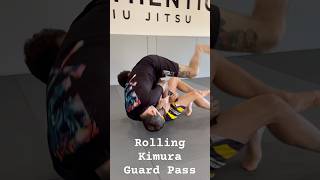 Rolling Kimura Guard Pass kimura bjj jiujitsu jiujitsulifestyle blackbelt [upl. by Argent]