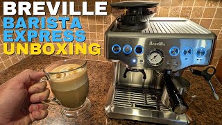 Unboxing the Breville Barista Express Perfect Espresso Made Easy [upl. by Ailet]