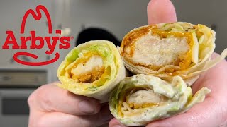 All 3 of Arby’s NEW chicken wrap review [upl. by Godart]