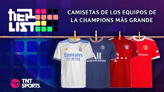 ¿CUÁL ES LA MEJOR CAMISETA DE LOCAL EN LA ACTUAL UEFA CHAMPIONS LEAGUE I TIER LIST [upl. by Nnylarej]