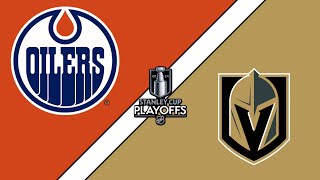 Edmonton Oilers vs Vegas Golden Knights  Stanley Cup Playoff Simulator GAME 5  FULL MATCH [upl. by Adlesirg833]