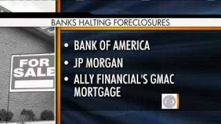 Banks Halting Foreclosures [upl. by Odnolor]