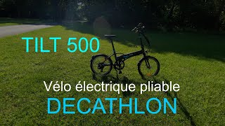 Review of the BTWIN TILT 900 decathlon folding bike [upl. by Stanhope]