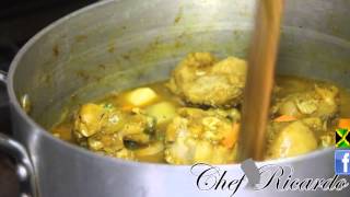 One Of The Best Caribbean Curry Chicken Recipe  Recipes By Chef Ricardo [upl. by Albina]