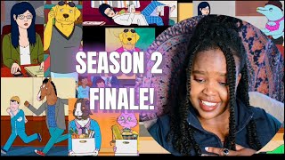 BOJACK HORSEMAN REACTION 2×12 Season 2 Finale “Out to Sea” commentary firsttimewatching [upl. by Linders]