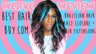 Weave Weview Best Hair Buy Brazilian Hair Remy Extensions [upl. by Edurtreg564]