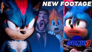 NEW Sonic Movie 3 Footage New Look at Shadow New Hidden Teaser [upl. by Gnet39]