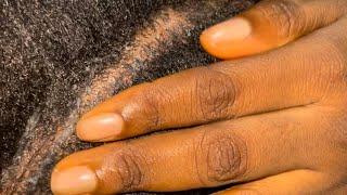 ASMR Hair greasing Scalp massage Oil Hair Calmness Sleep [upl. by Nnyliak746]